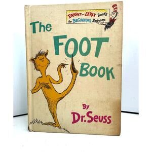 The Foot Book by Dr. Seuss 1968 Book Club Edition 1st Edition
